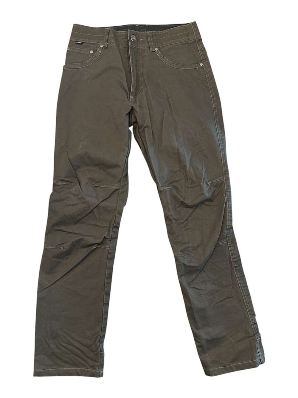 Kuhl Hot Ryder Flannel Lined Work Pants Men’s 30x32 Relaxed Fit Forged Iron - Picture 4 of 10